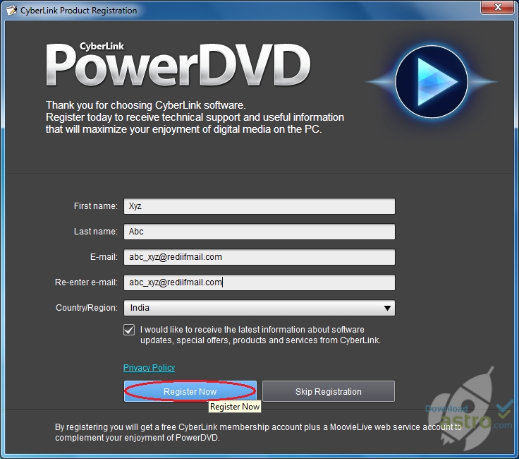 cyberlink powerdvd 16 serial key